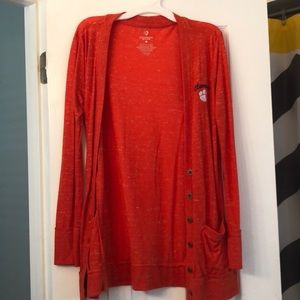 Clemson Sweater with pockets!